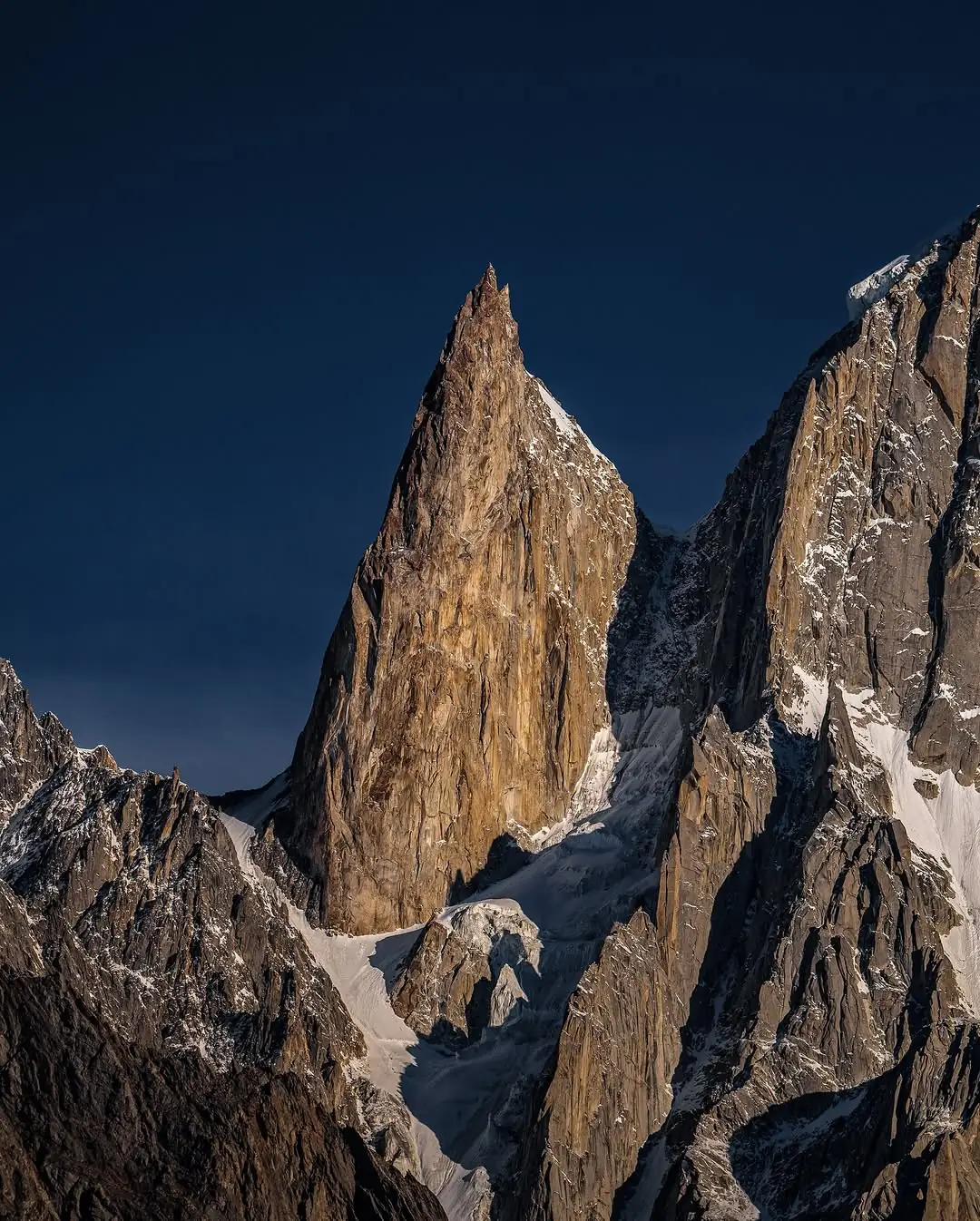 Ladyfinger Peak in Hunza, Pakistan - where our granite originates